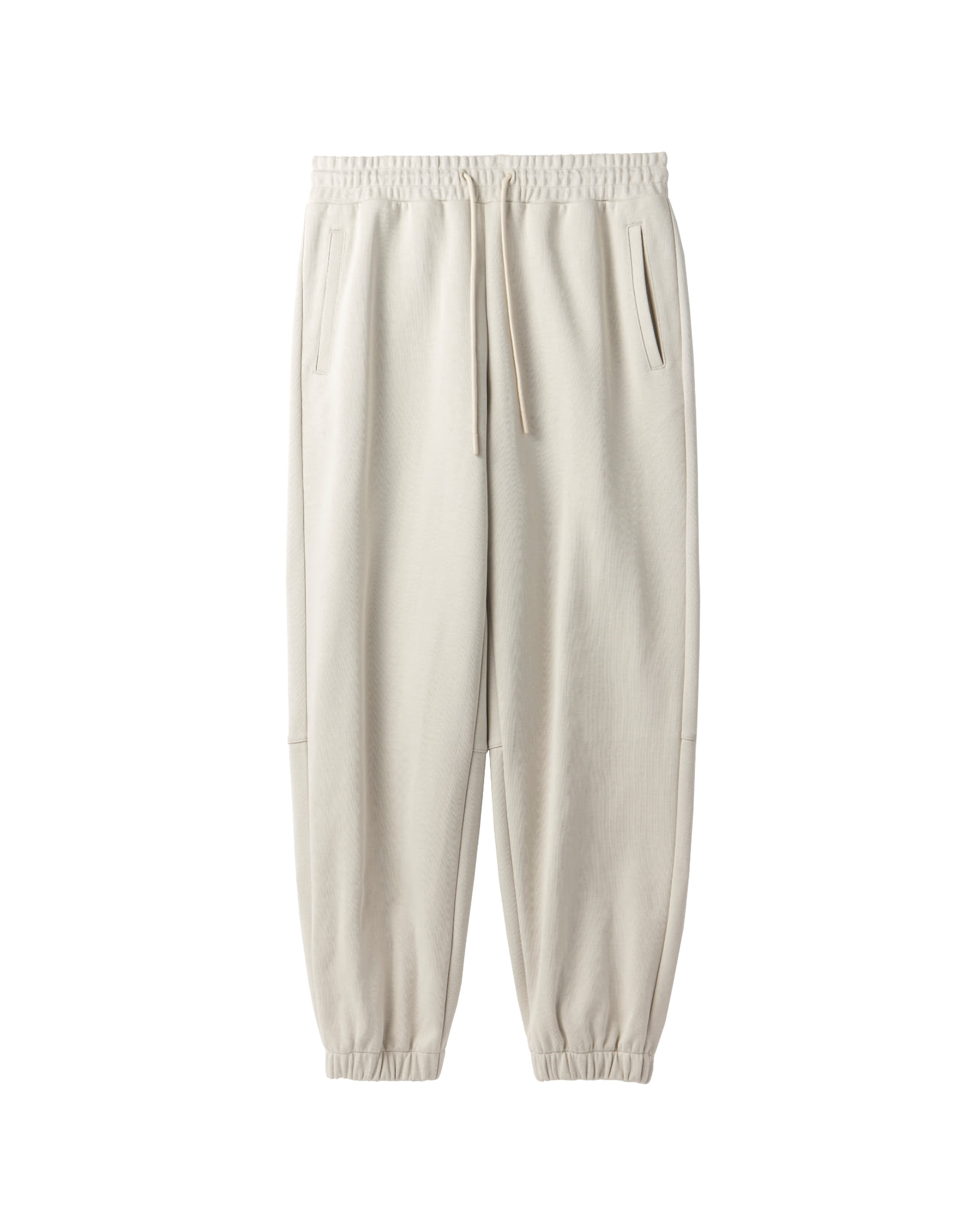 TRAINING JOGGER-FIT TROUSERS - IVORY