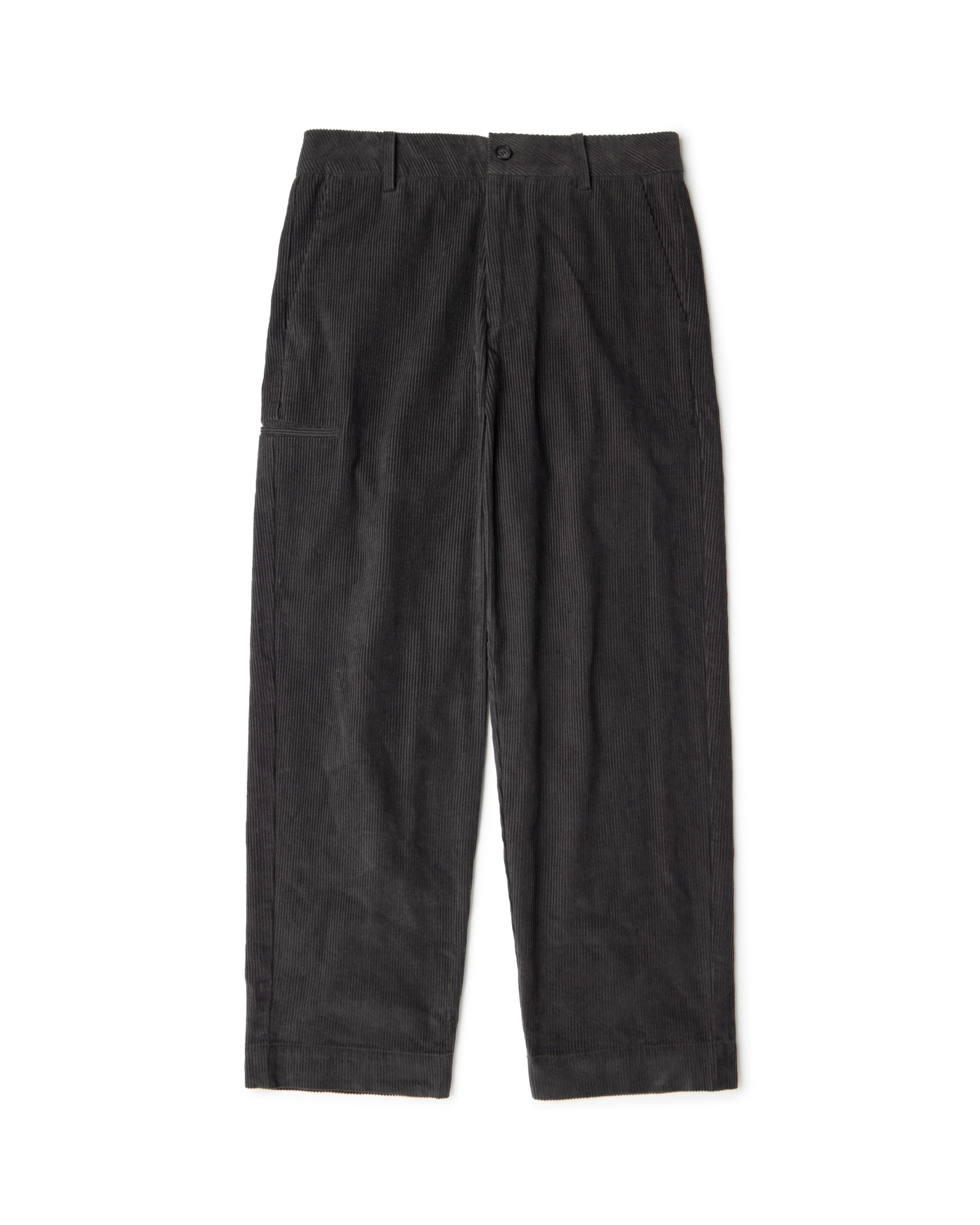 CODUROY RELAX FIT TROUSERS - CHARCOAL