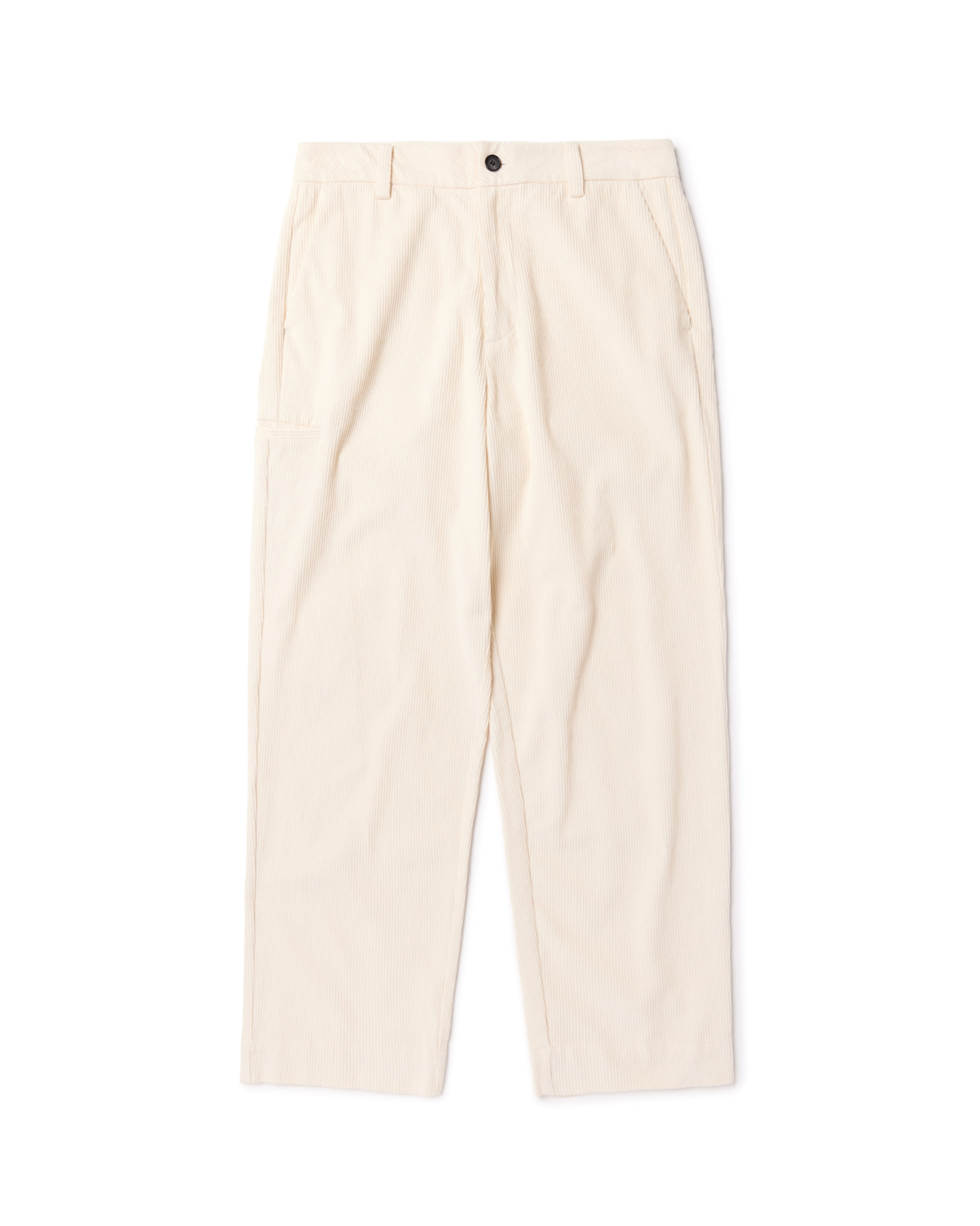 CODUROY RELAX FIT TROUSERS - IVORY